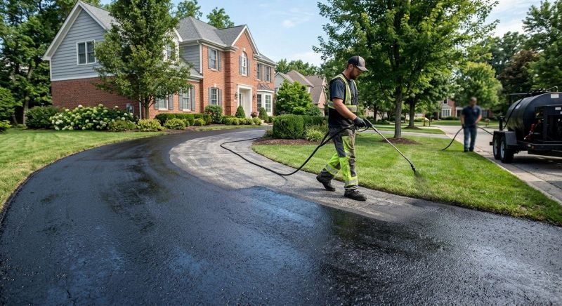 Asphalt Driveway Sealing in Denver, CO