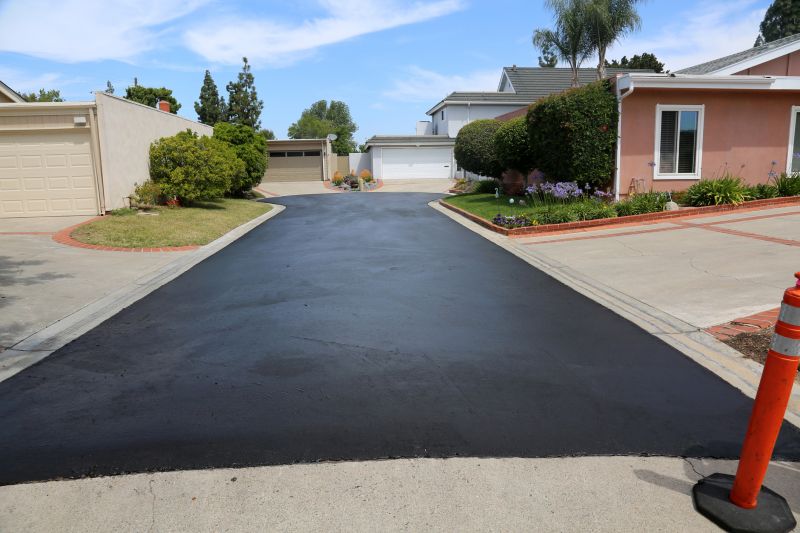 Cleaned and Sealed Driveway