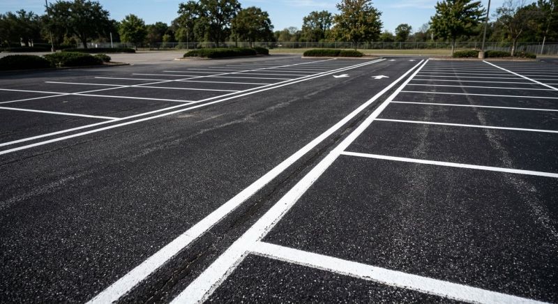 Parking Space Marking in Alpharetta, GA