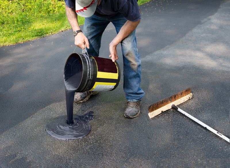 Local Driveway Resealing pros at work