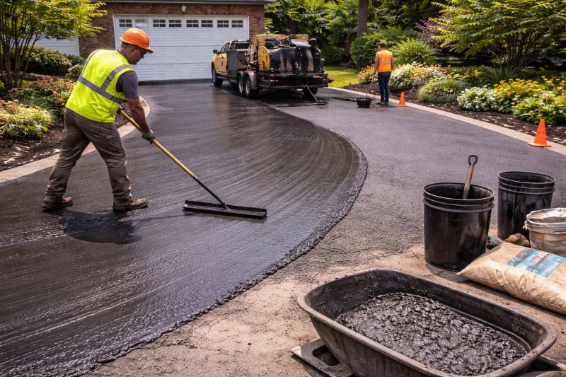 Tar Driveway Sealing in Greenville, SC